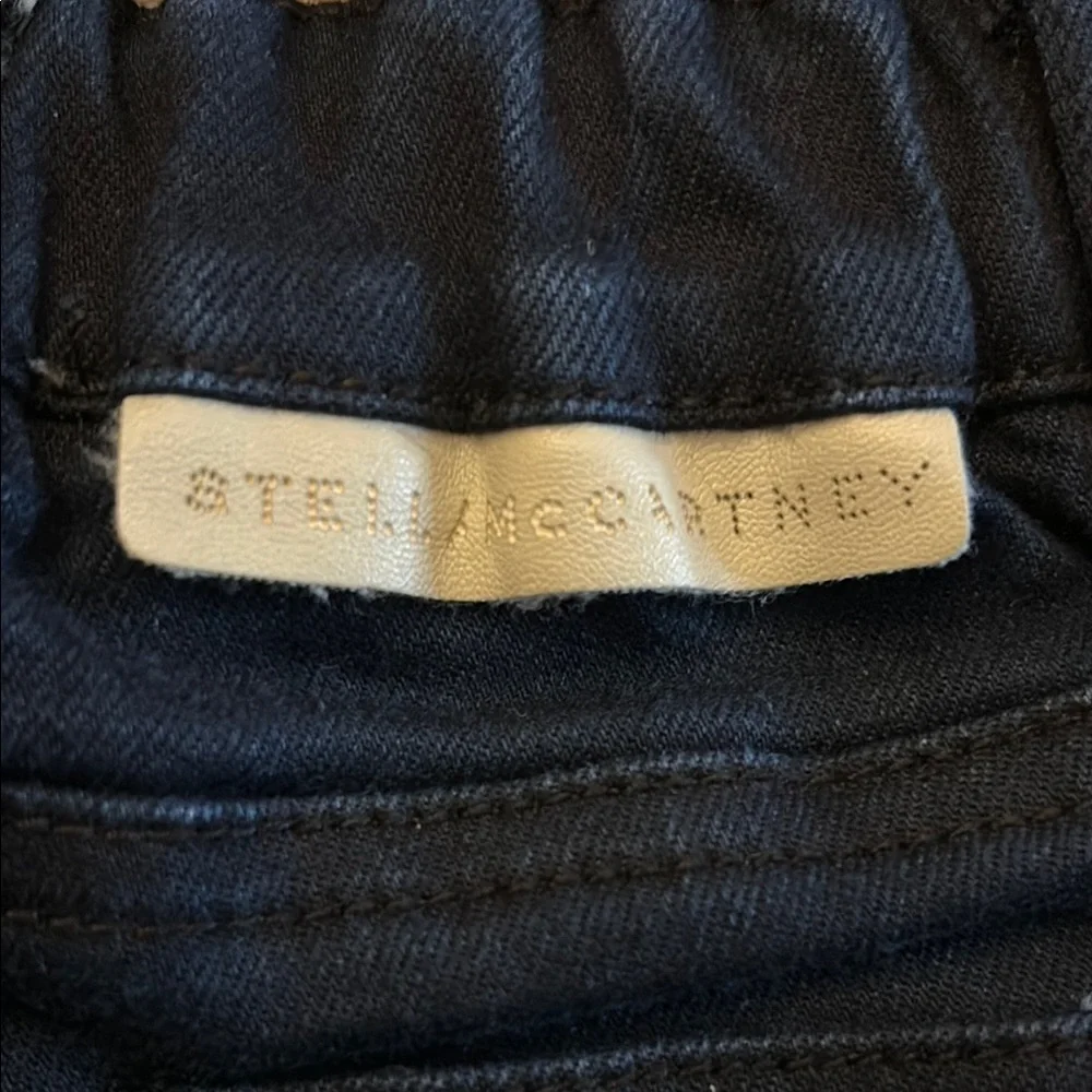 Stella McCartney Dark Navy Cotton Jeans with Stretch Toddler Size 12 Months - Picture 4 of 12